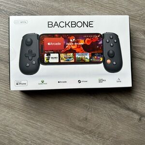 Black Mobile Gaming Controller for iPhone